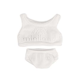 Knitted Doll Outfit 21cm- Dress&headband