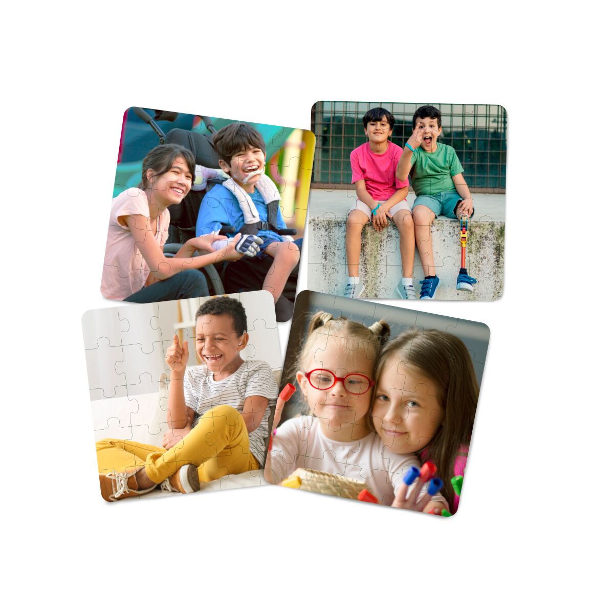Inclusion Puzzle Set Of 4
