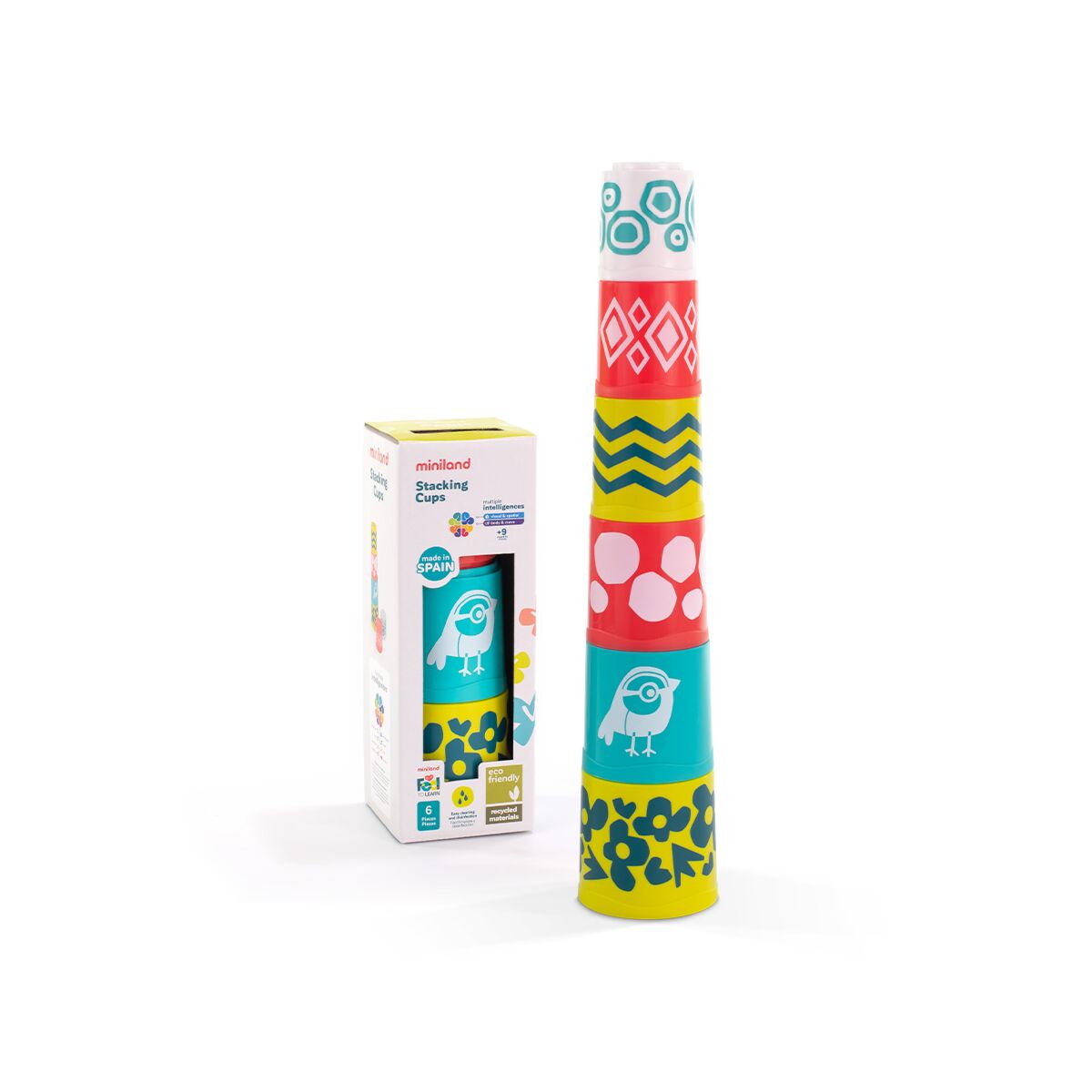 Feel To Learn: Stacking Cups