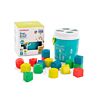 Feel To Learn: Turquoise Shape Sorting Bucket