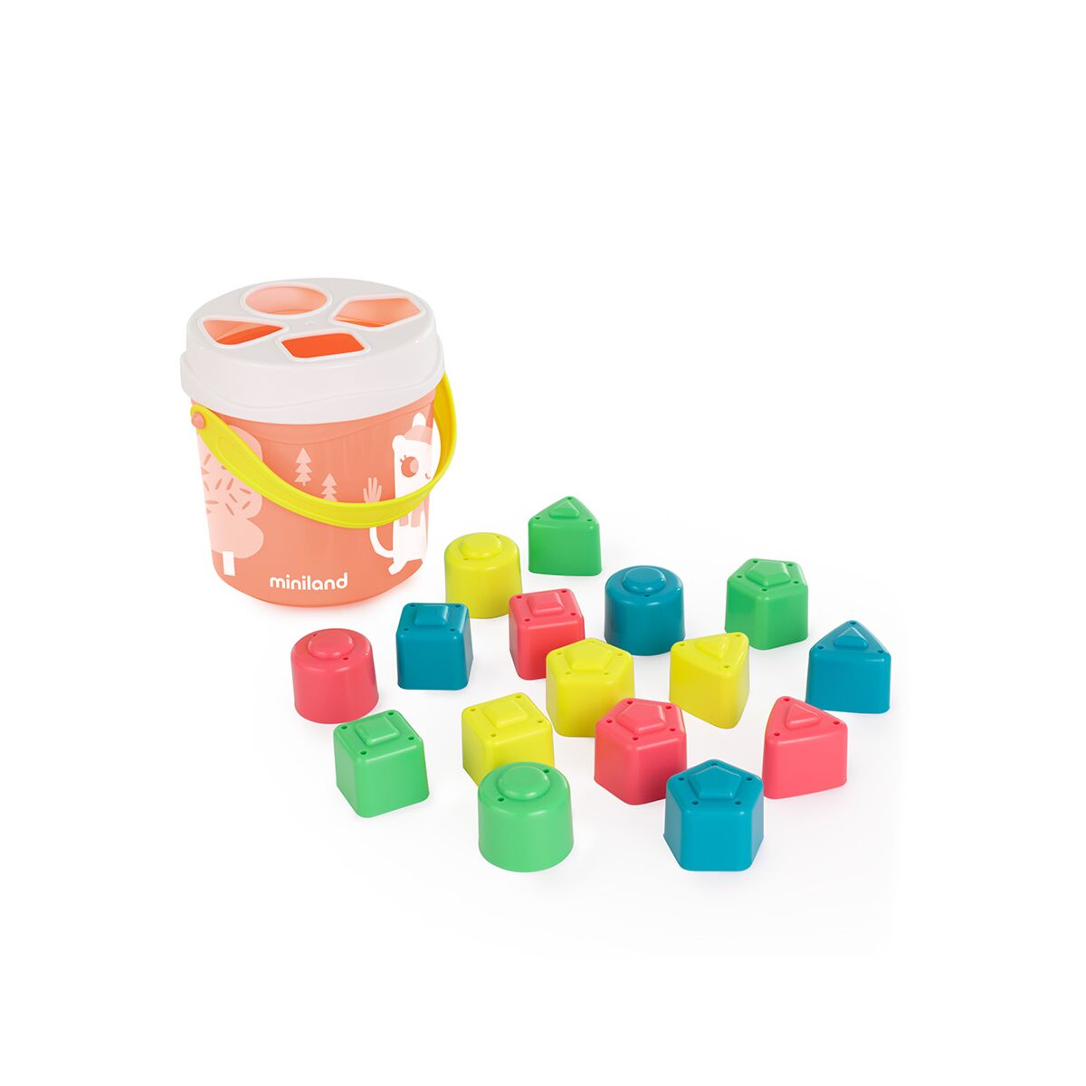 Feel To Learn: Salmon Shape Sorting Bucket