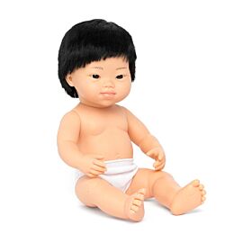 Baby Doll Hispanic Boy with Down Syndrome 15''