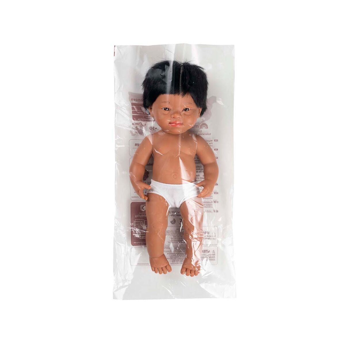 Baby Doll Hispanic Boy with Down Syndrome 15''