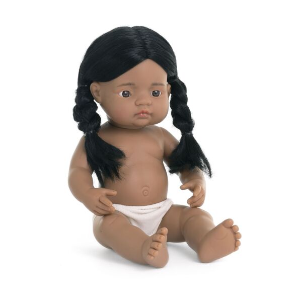Baby Doll Native American Girl 15'' (polybag)