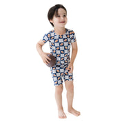 Football Patchwork - Loungewear Short Set