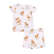Pink Ponies - Loungewear Short Set