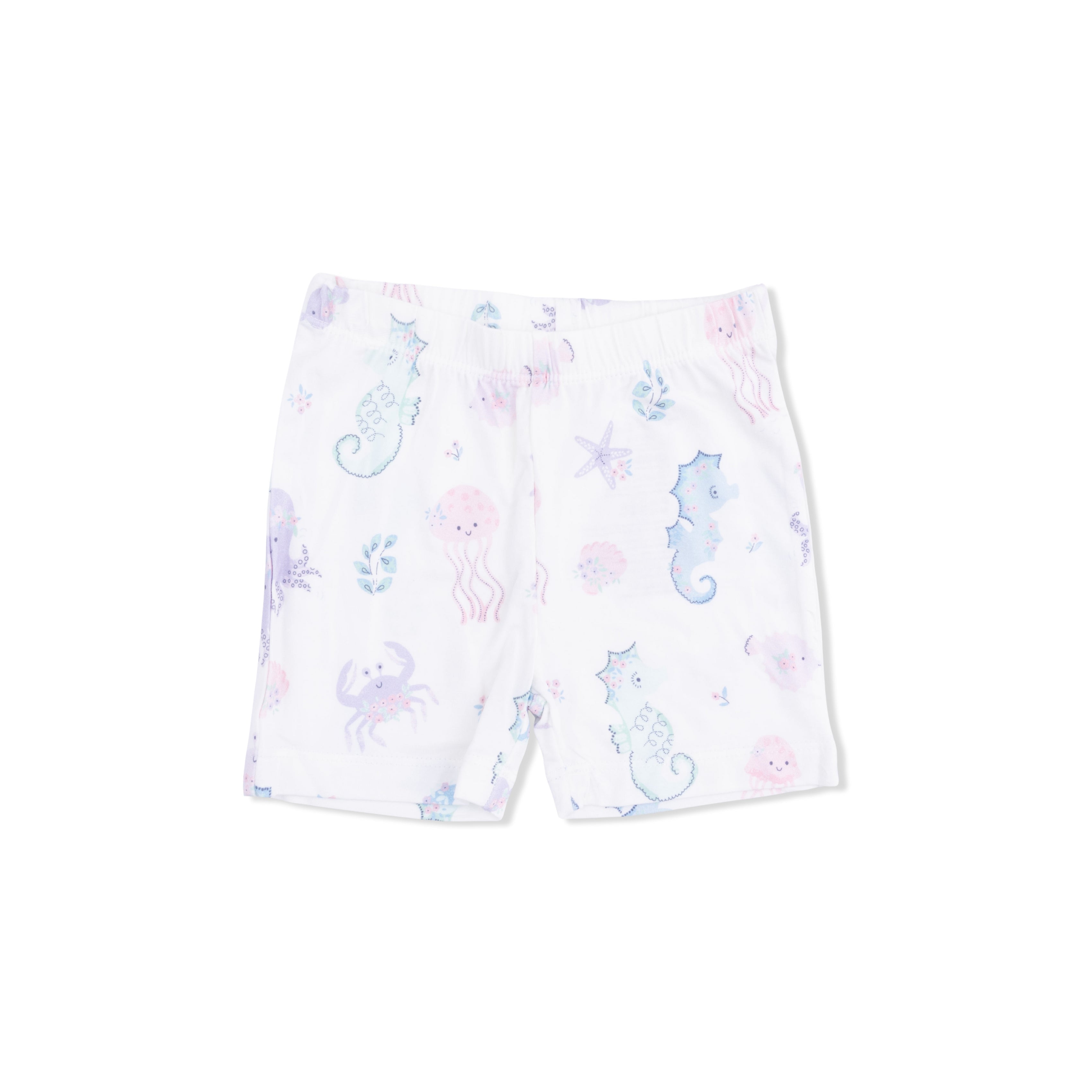 Floral Sea Creatures - Loungewear Short Set