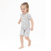 Country Stitch Floral  - Loungewear Short Set