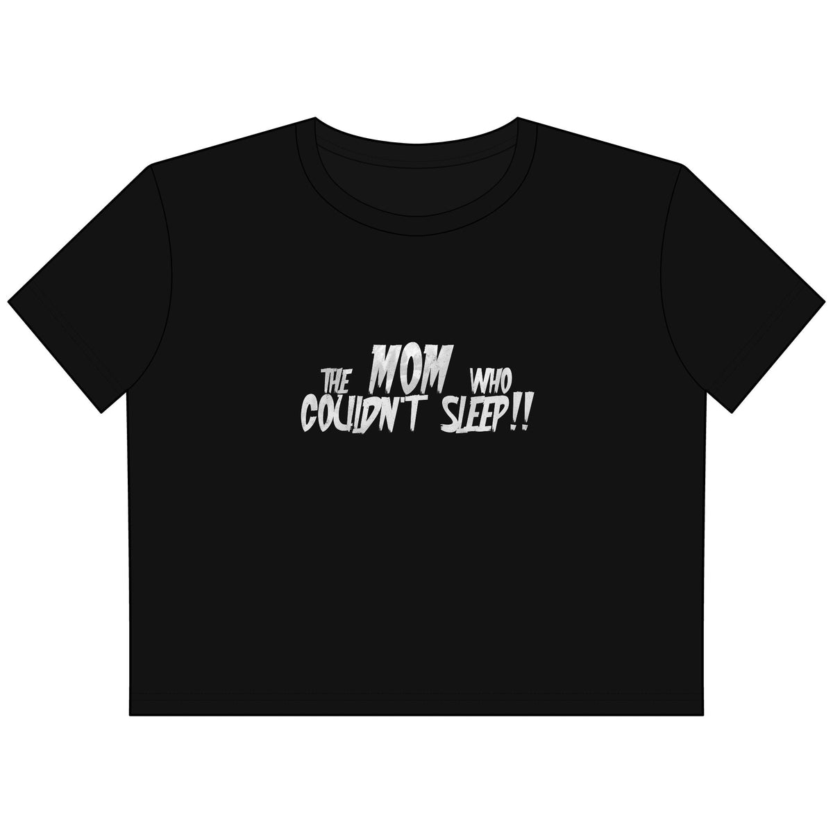 Horror Mom Cropped Boxy Tee (adults)