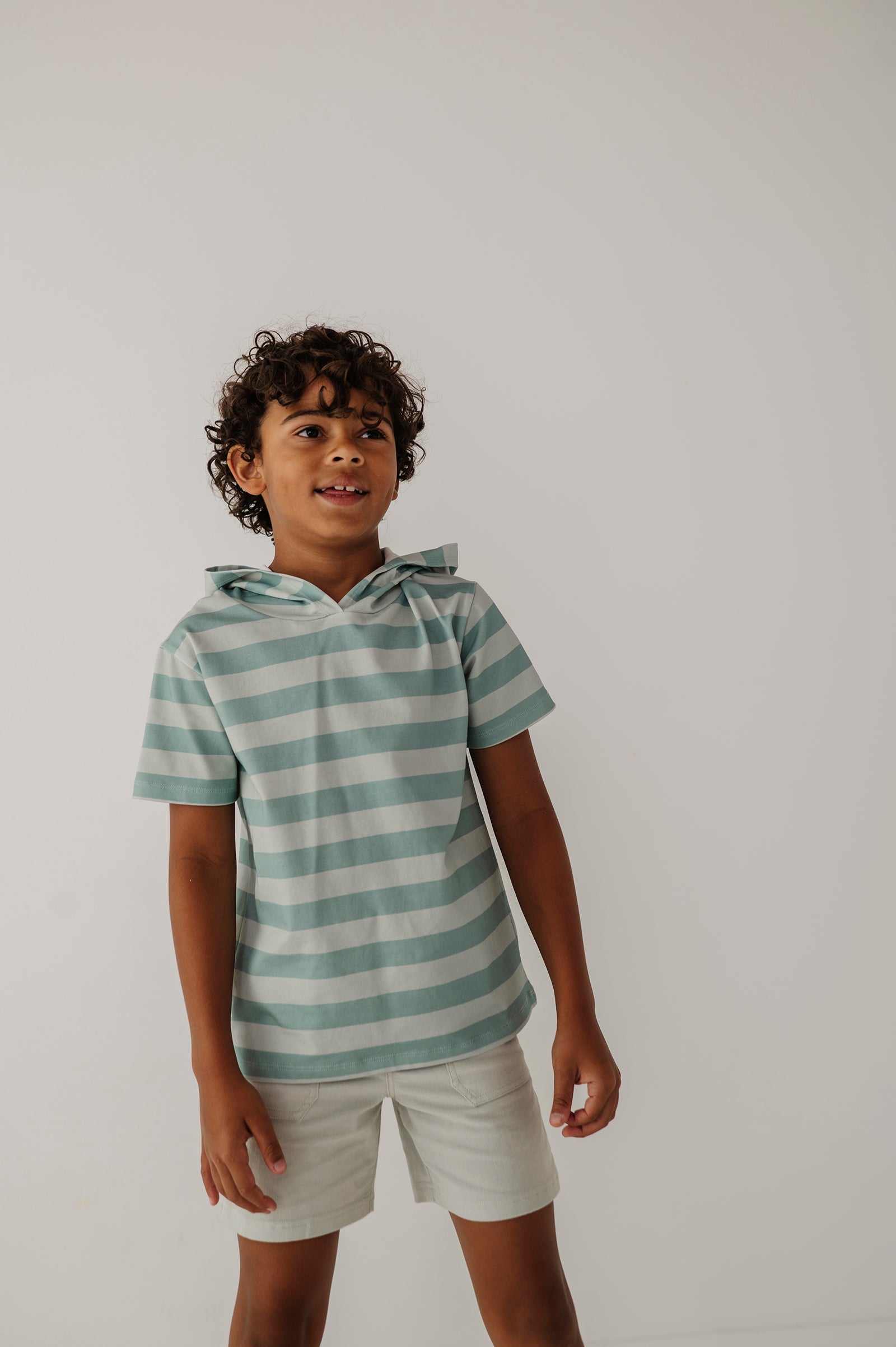 Short Sleeve Hoodie Pullover