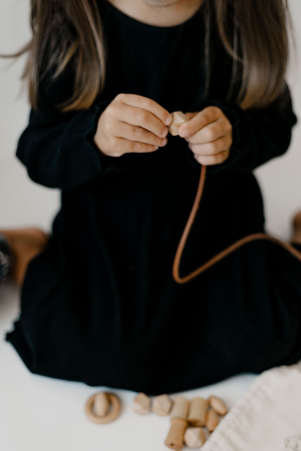 Diy Lacing Kit /wood And Leather Lacing Kit