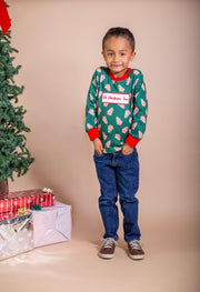 Christmas Cakes Smocked Top