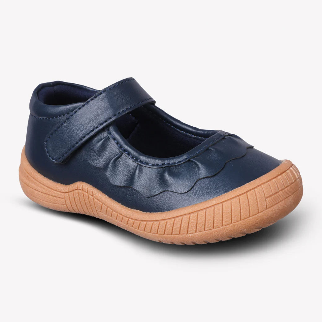 Amina Girls Hook & Loop Mary Jane Shoe
