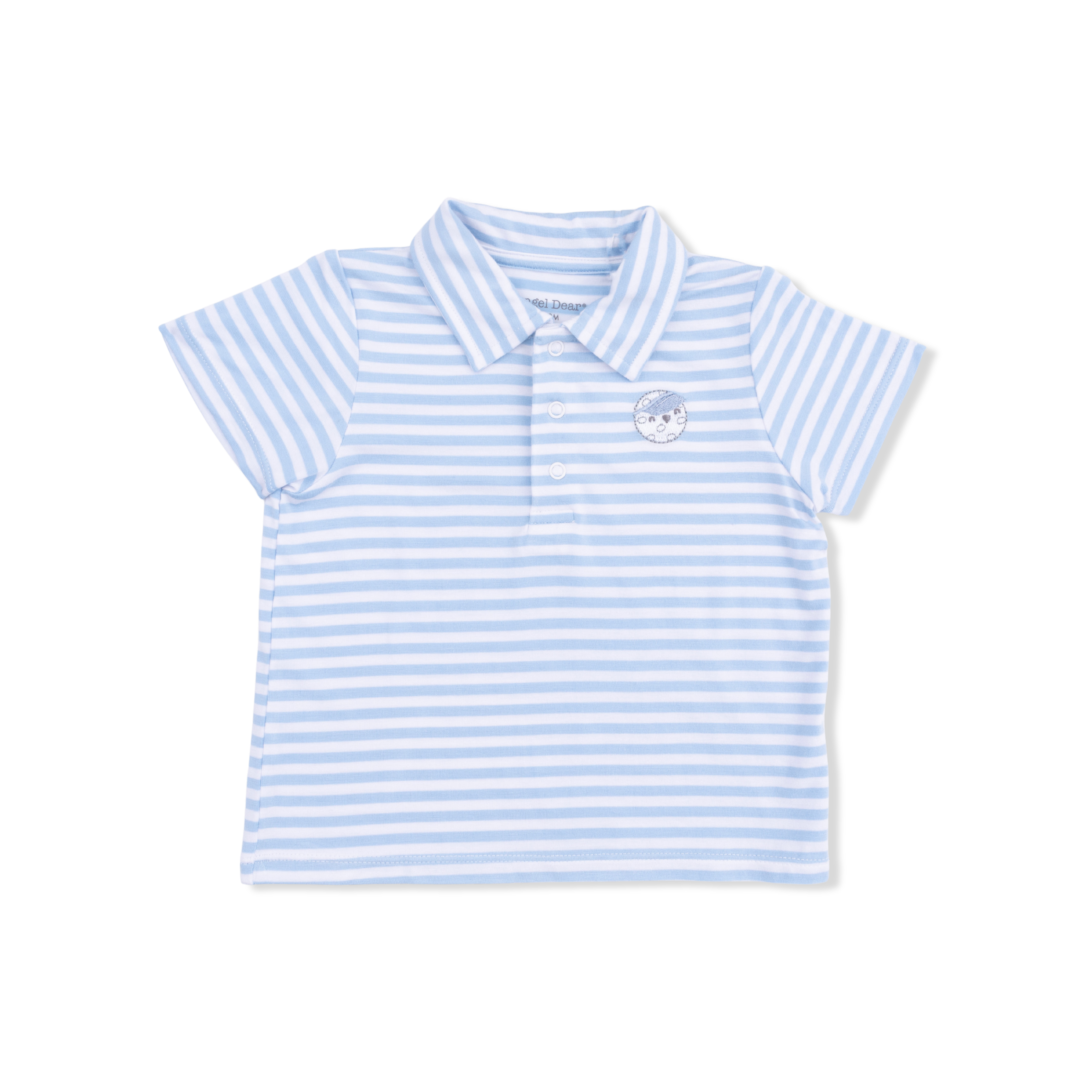 Striped Golf - Polo With Casual Short