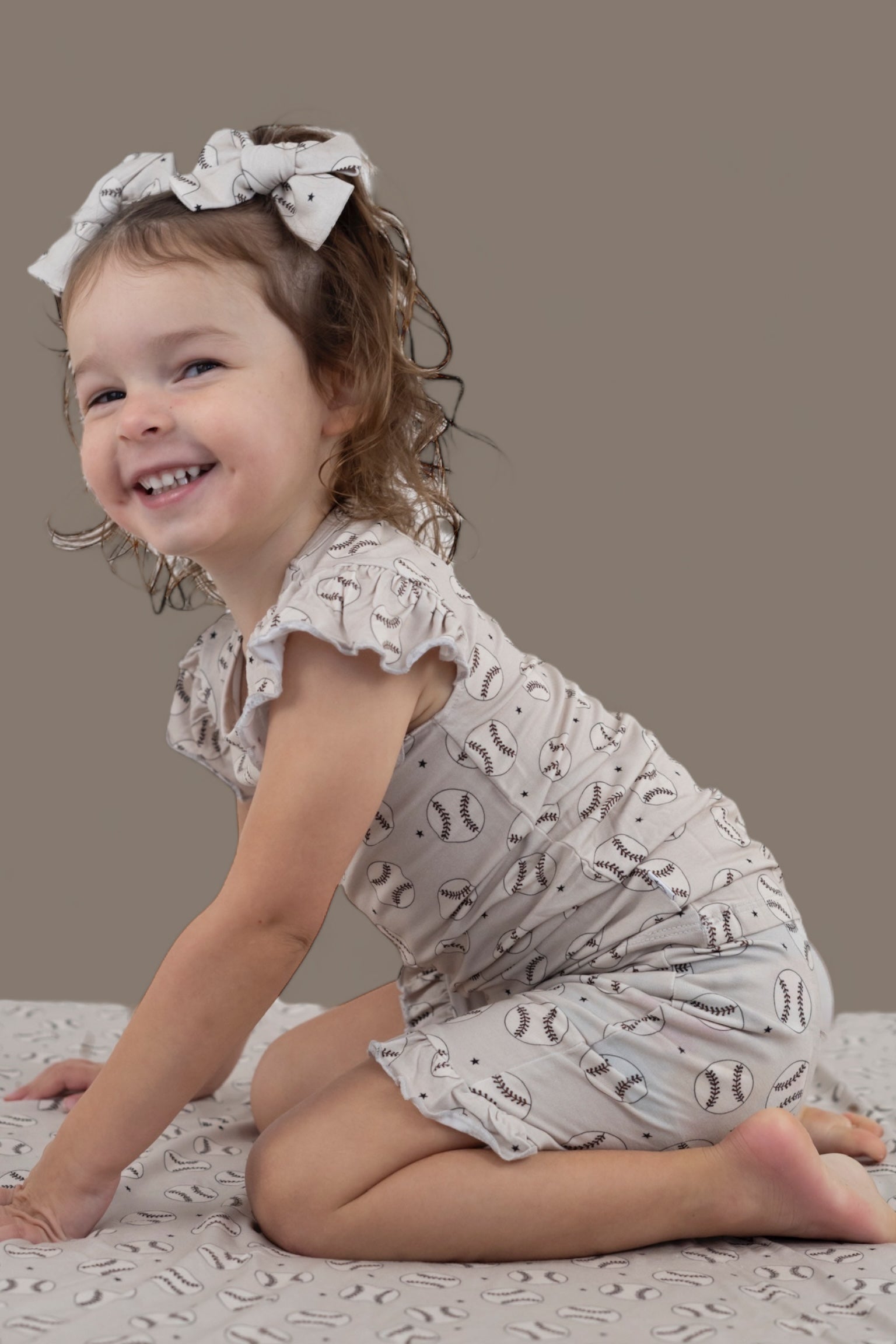 Exclusive Swing For The Stars Dream Ruffle Short Set