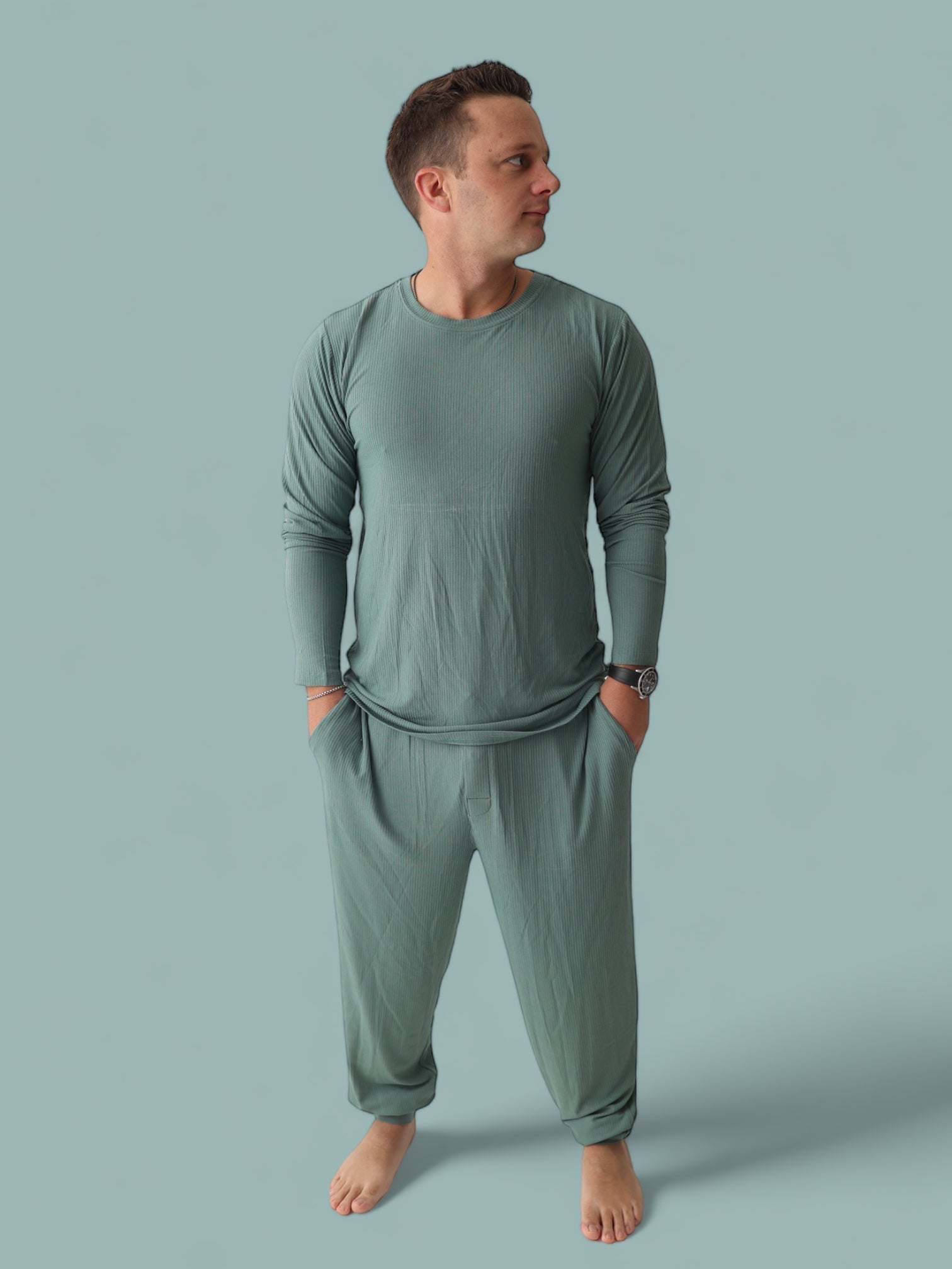 Sage Rib Men's Dream Jogger Pant