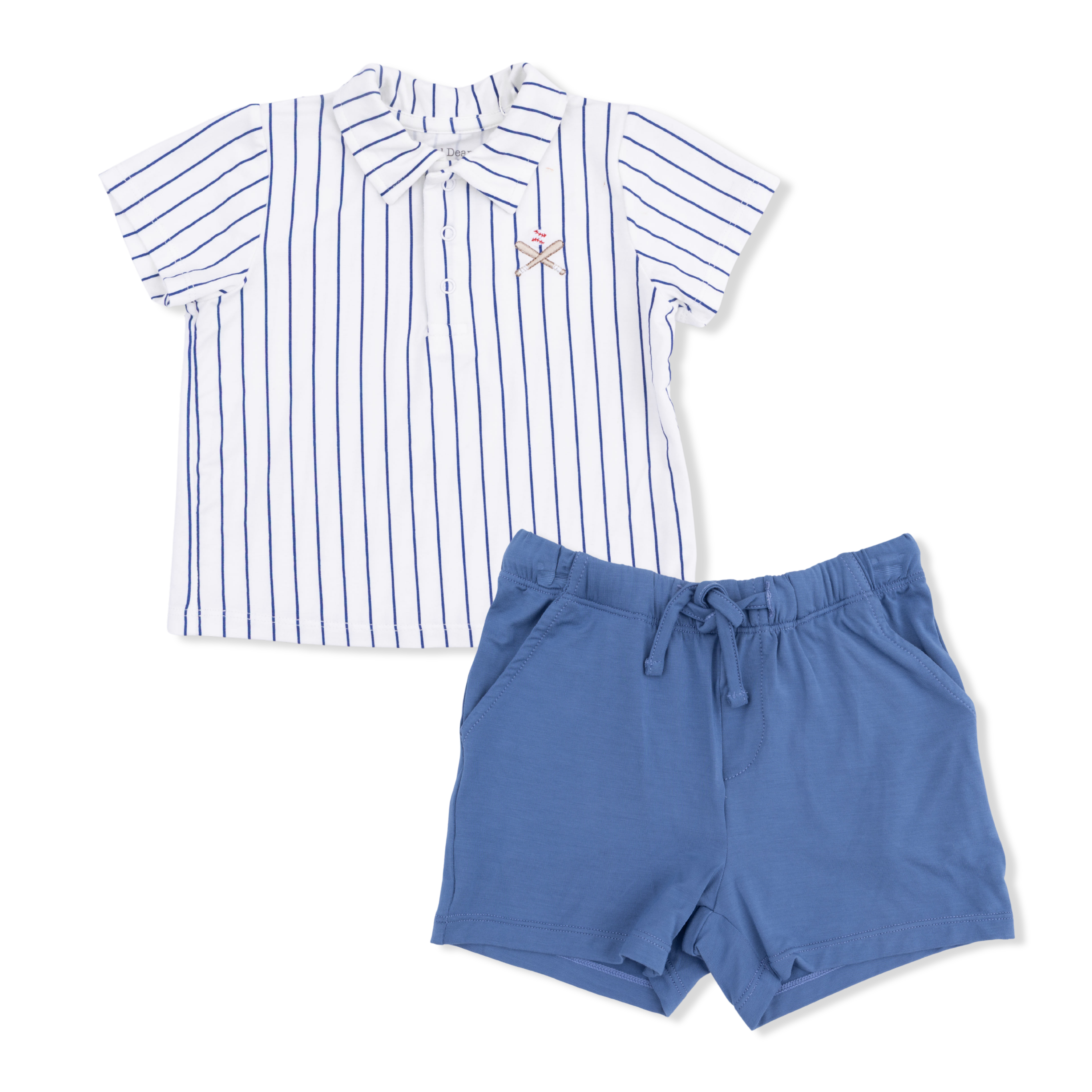Baseball Stripe - Polo With Everyday Short
