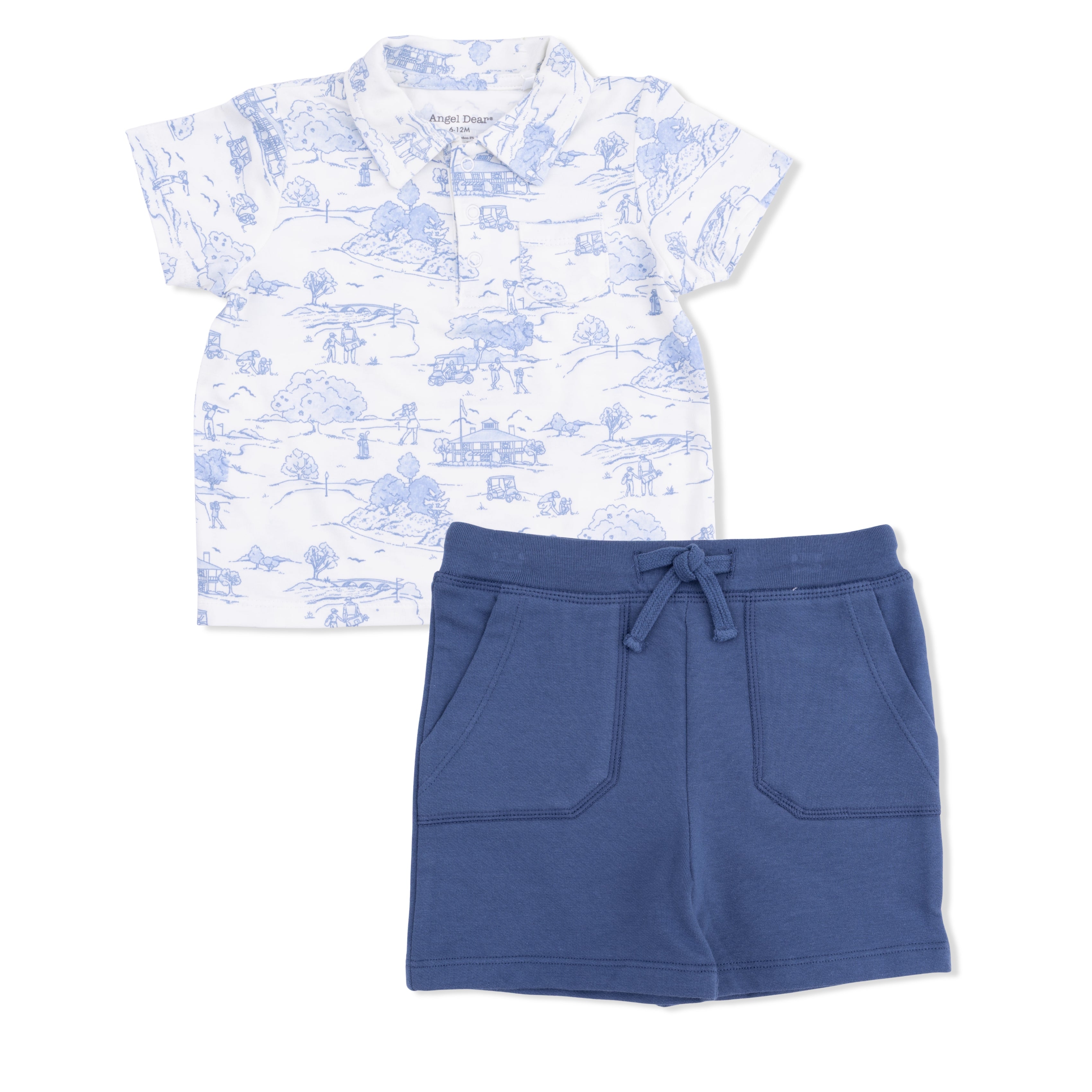 Golf Toile - Polo With Everyday Short