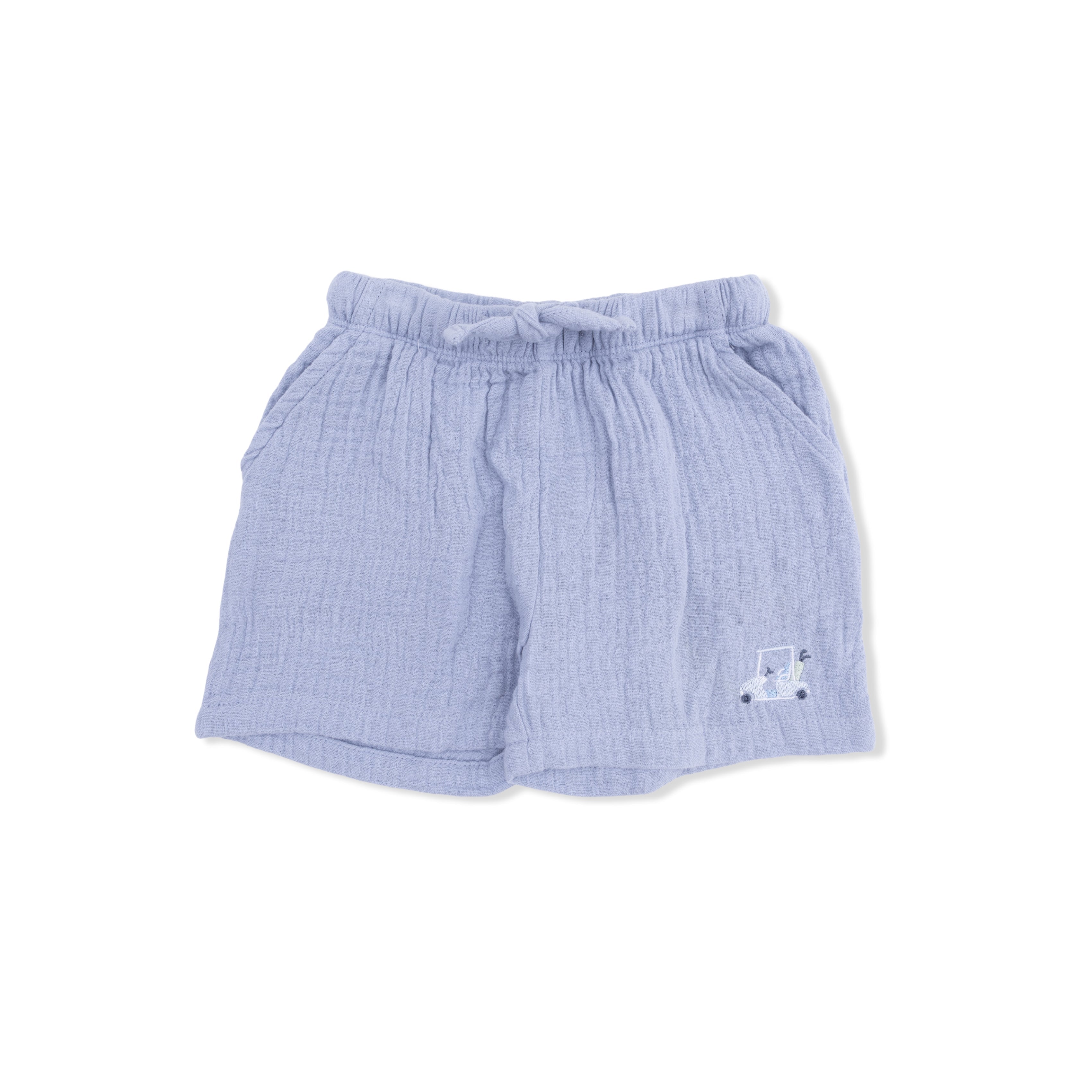 Golf Trellis Blue - Polo With Casual Short