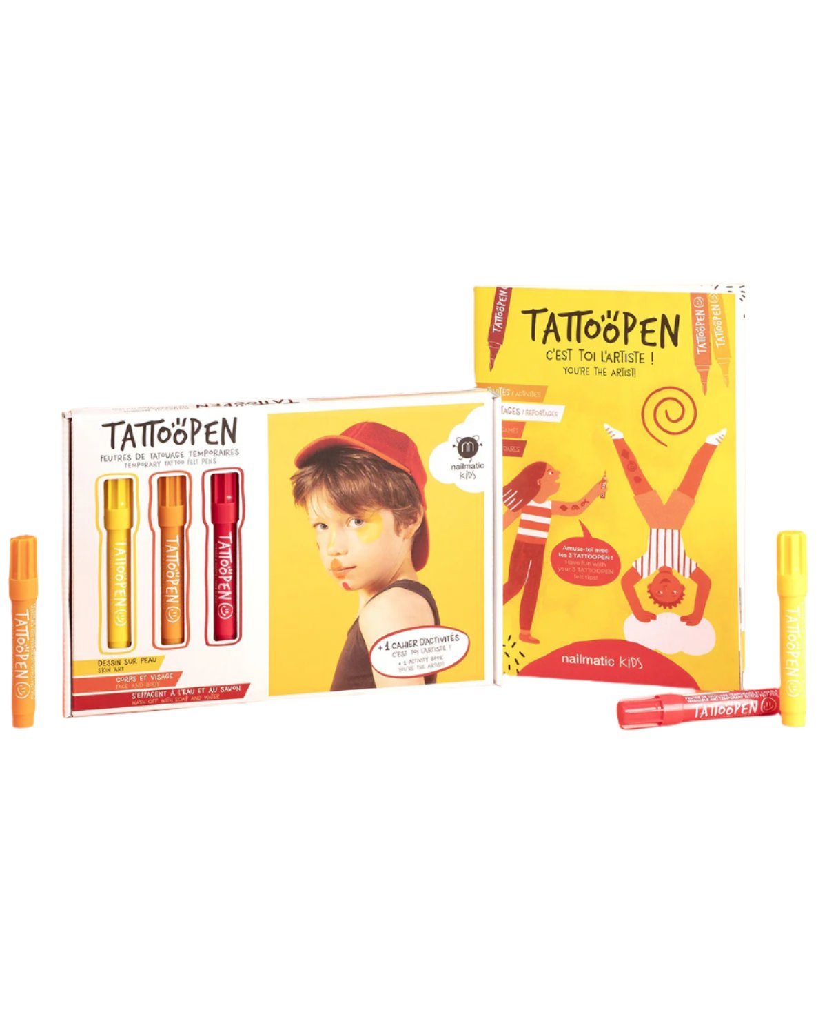 Tattoo Pen Set For Kids Art
