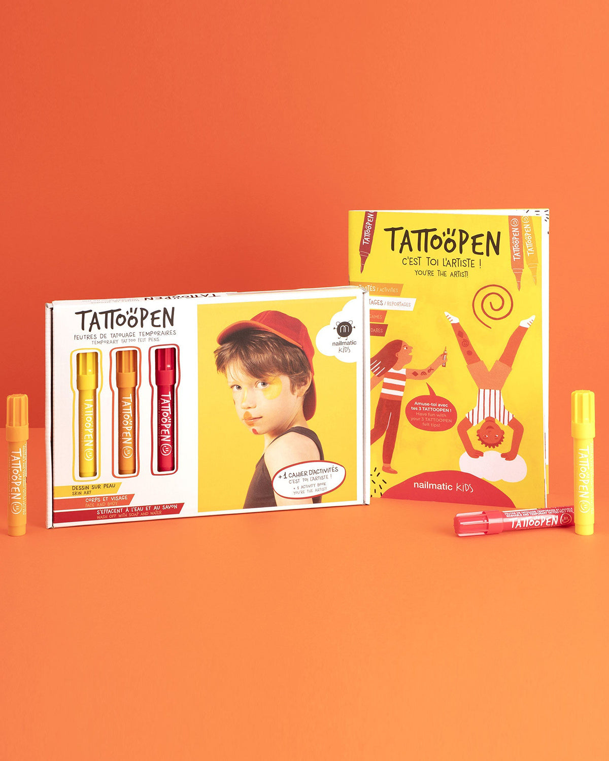 Tattoo Pen Set For Kids Art