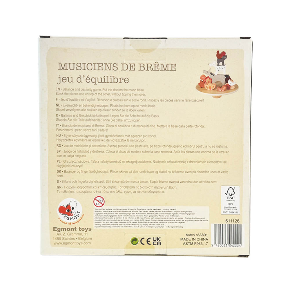 Musicians of Bremen Stacking Game