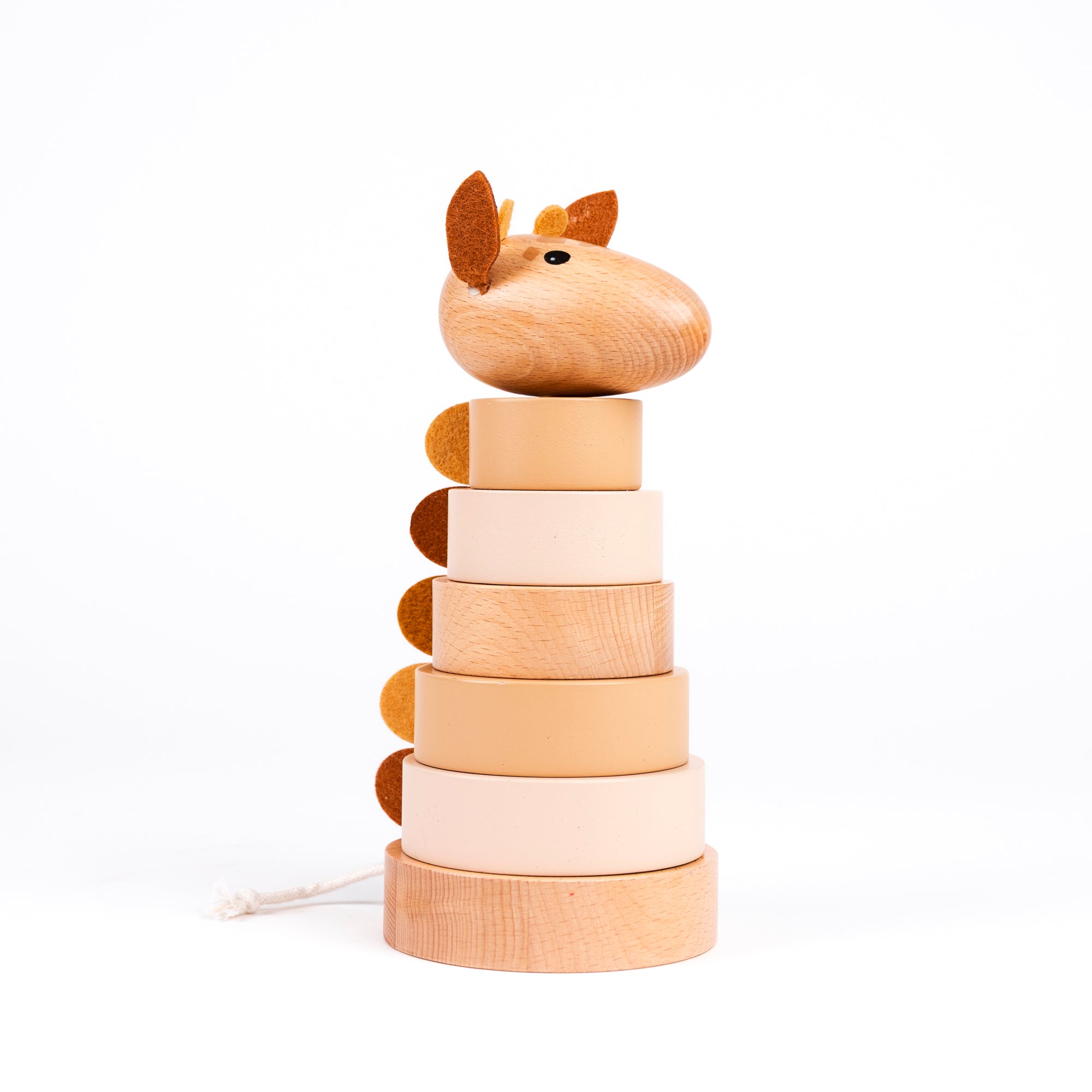 Wooden Pyramid Giraffe Leonie