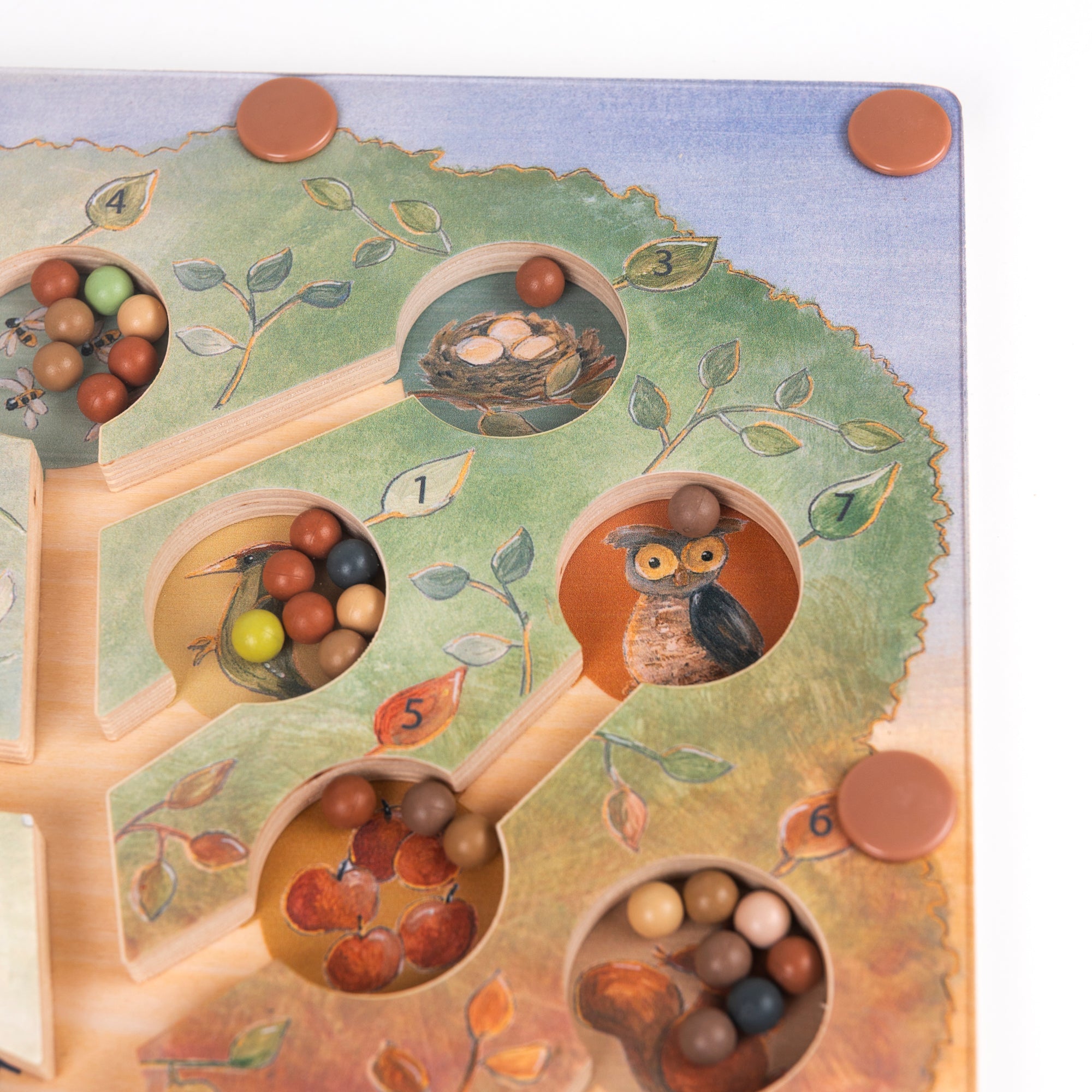 Large Magnetic Color Maze Tree