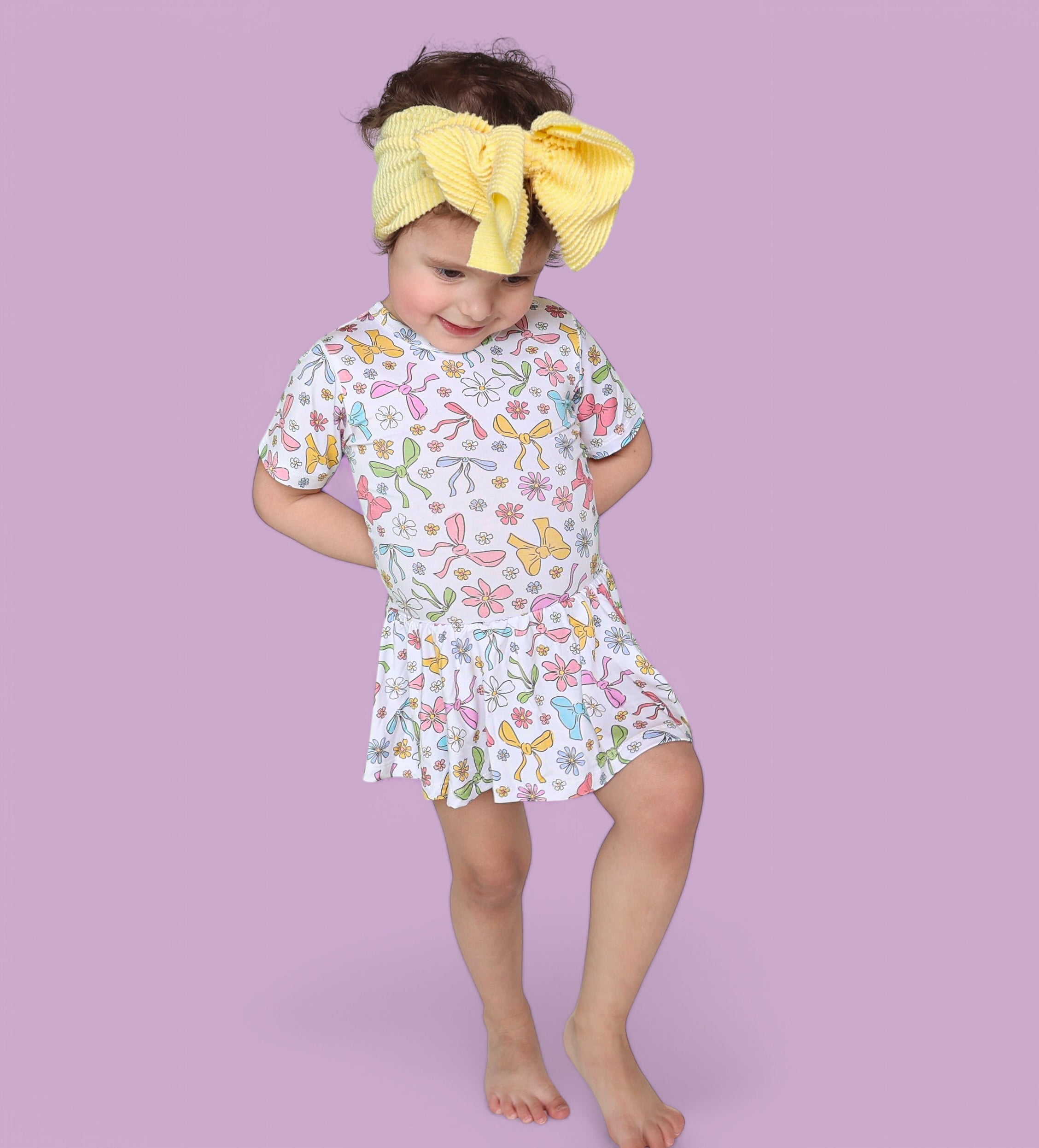 Bow Garden Dream Bodysuit Dress