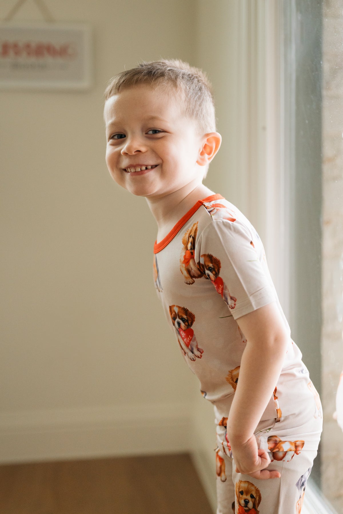 Puppy Love Short Sleeve Lounge Set