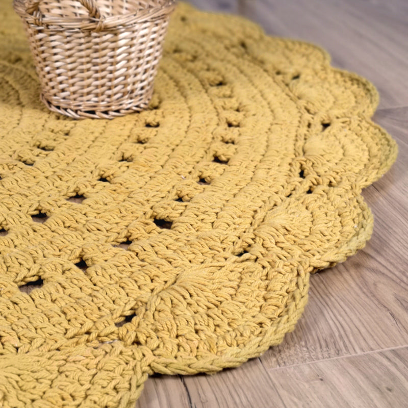 Alma Mango Hand Crochet Children's Rug