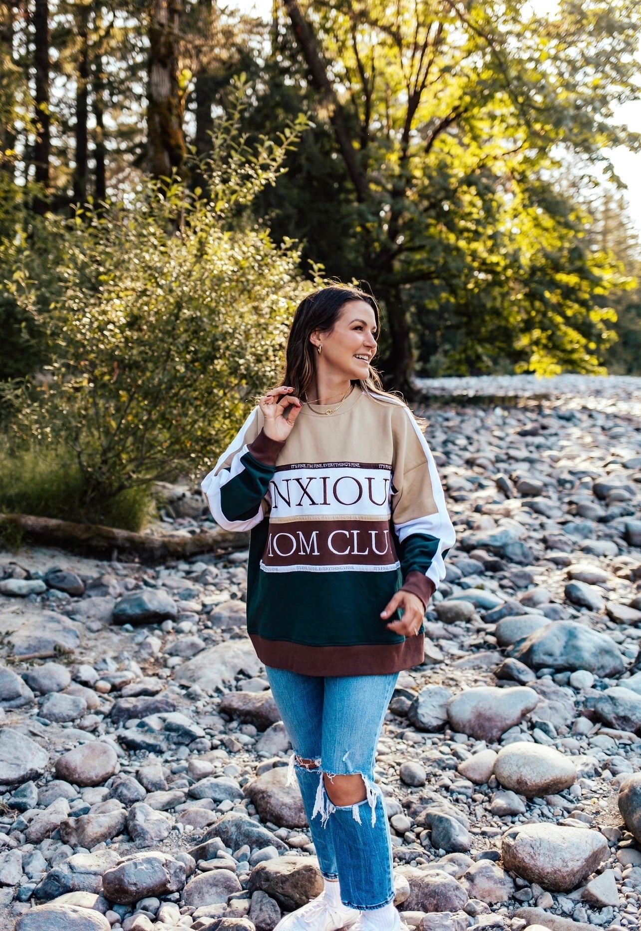 Anxious Mom Club Crewneck