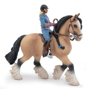Papo France Tinker and Her Young Riding Girl