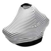 Multi-use Cover, Gray/white Stripes