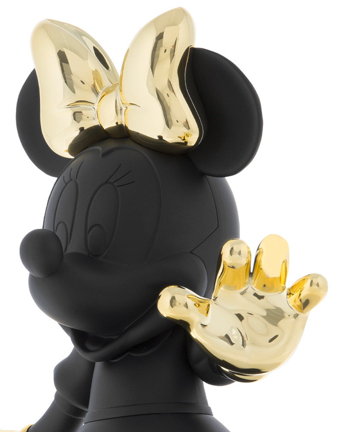 Minnie Mouse Welcome Black & Gold 12in