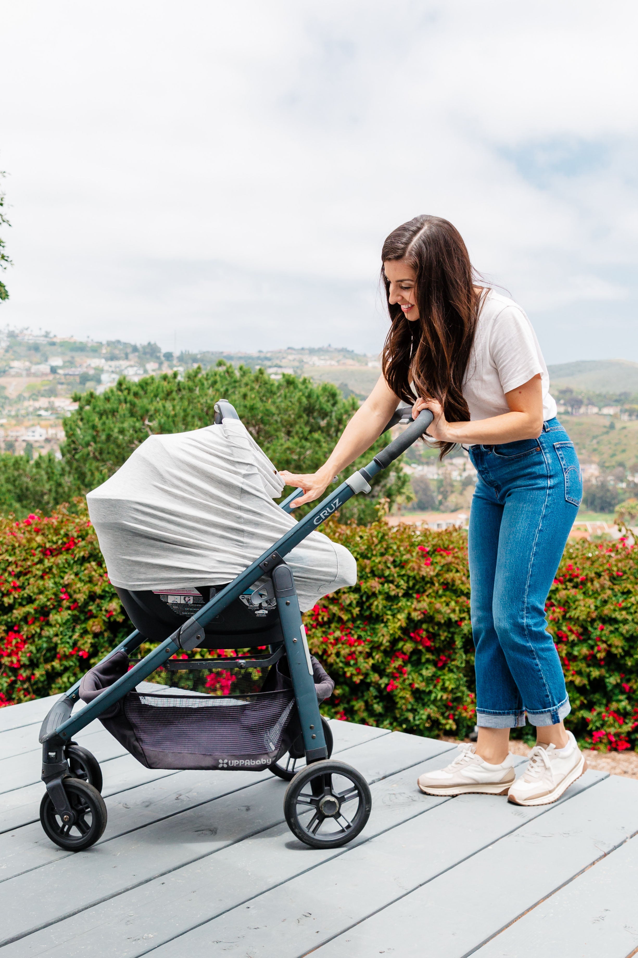® Luxe Protection™ Bamboo Multi-use Antimicrobial Air Filtering Infant Cover Grey