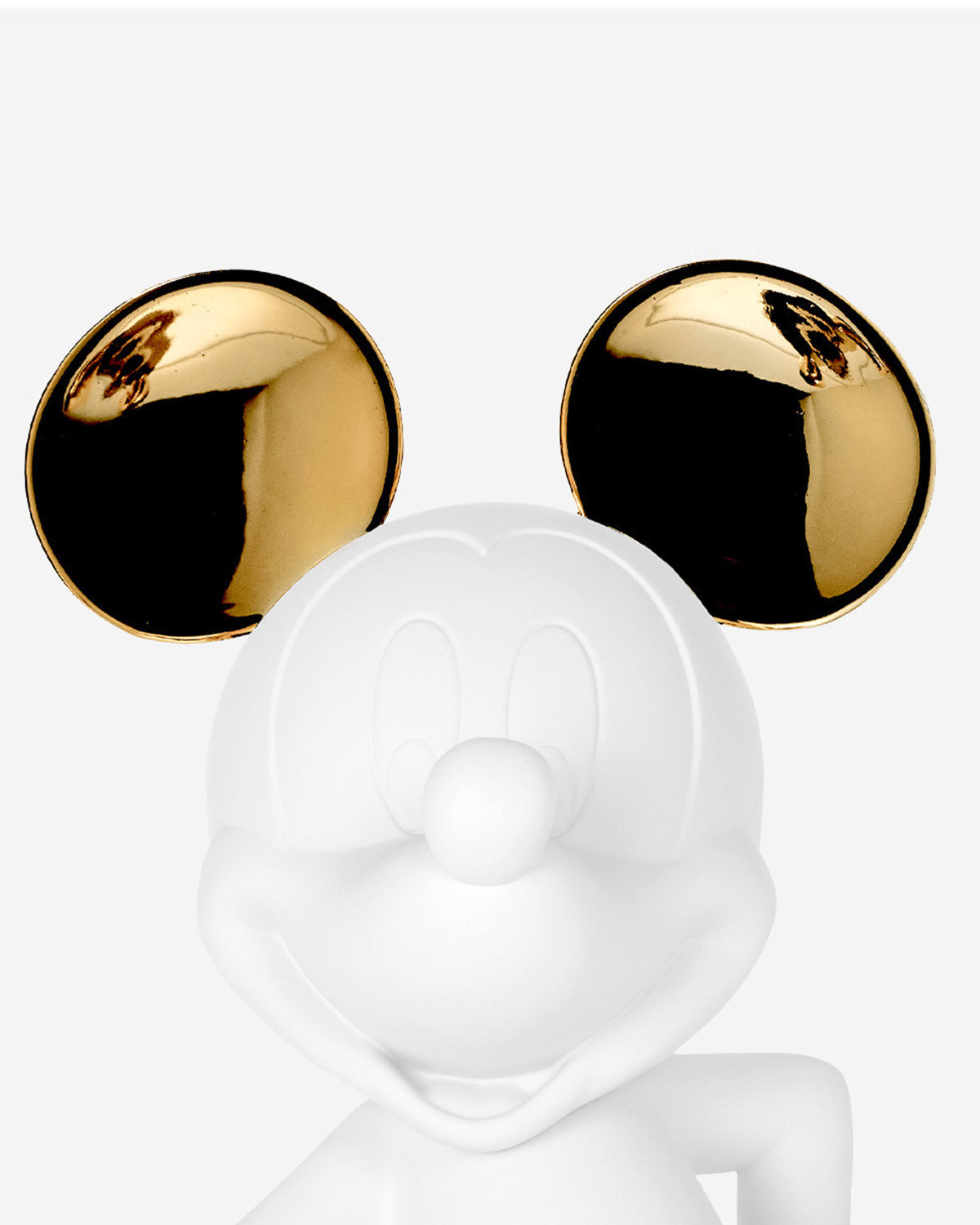 Mickey Mouse Welcome White & Gold 12in