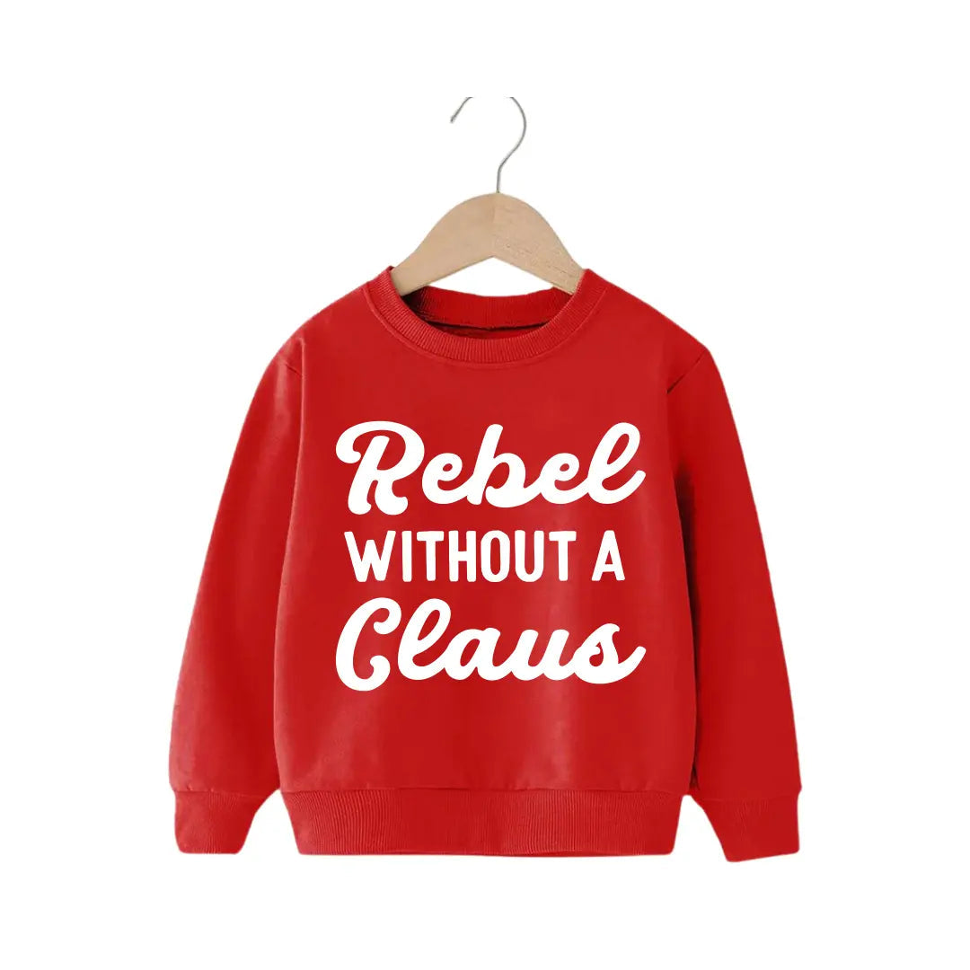 Rebel Without A Claus Pullover