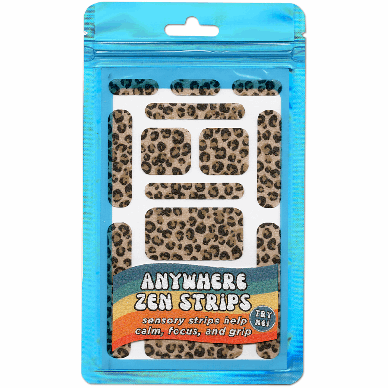 Anywhere Zen Strips, Sandy Animal Print
