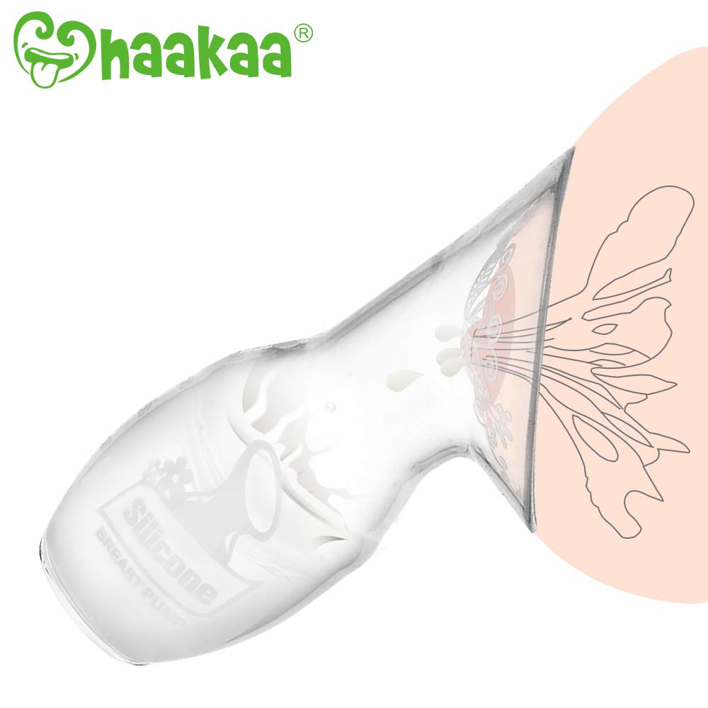 Haakaa Generation 1 Silicone Breast Pump 4 Oz, 1 Pk