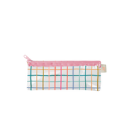 Pretty Plaid Clear Pixie Pouch