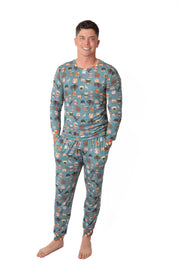 Men’s My First Adventure National Parks 2-piece Pajama Set | Wildlife Sleepwear |