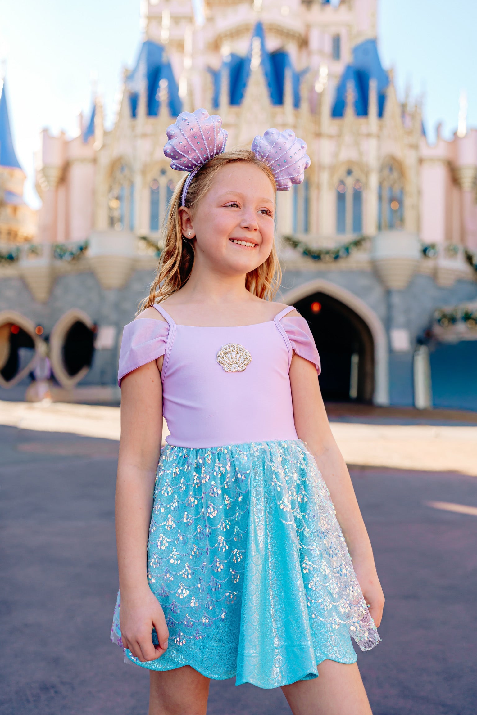 Under The Sea Princess Athletic Dress