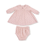Long Sleeve Dress + Diaper Cover