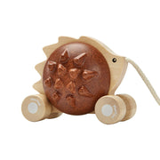 Pull-along Hedgehog - Brown