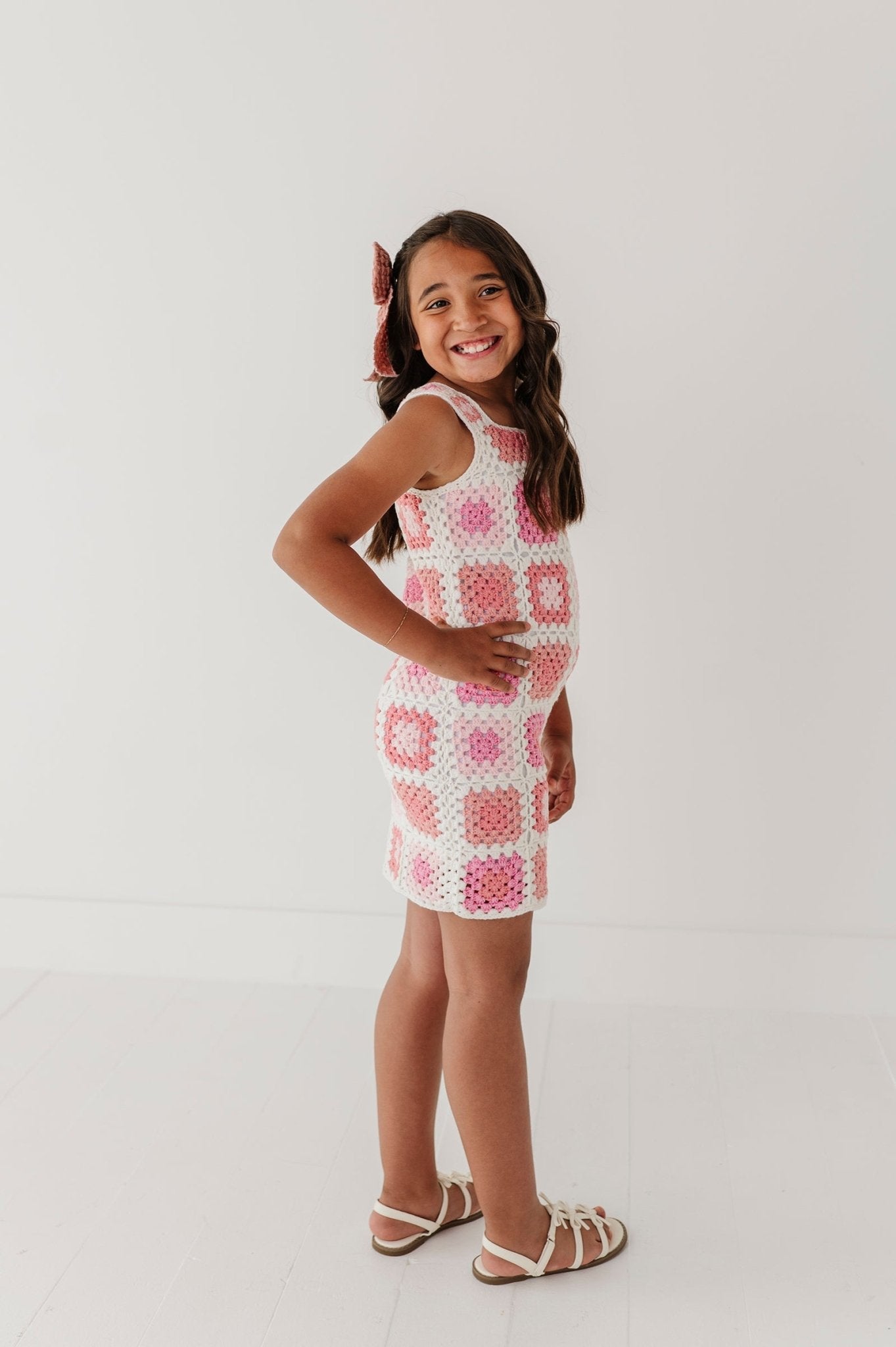 Fitted Crochet Dress