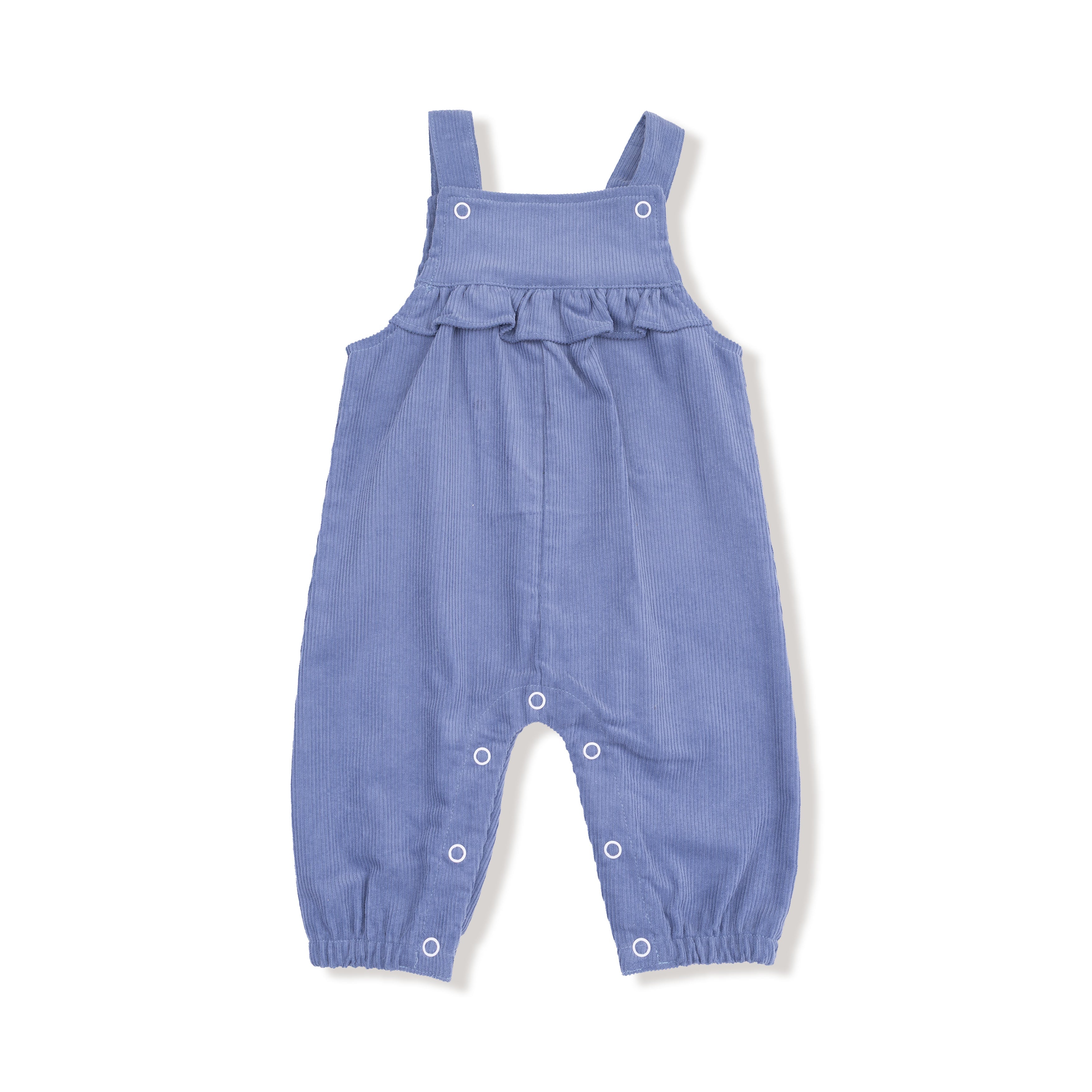 Yoke Ruffle Overall