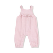 Yoke Ruffle Overall