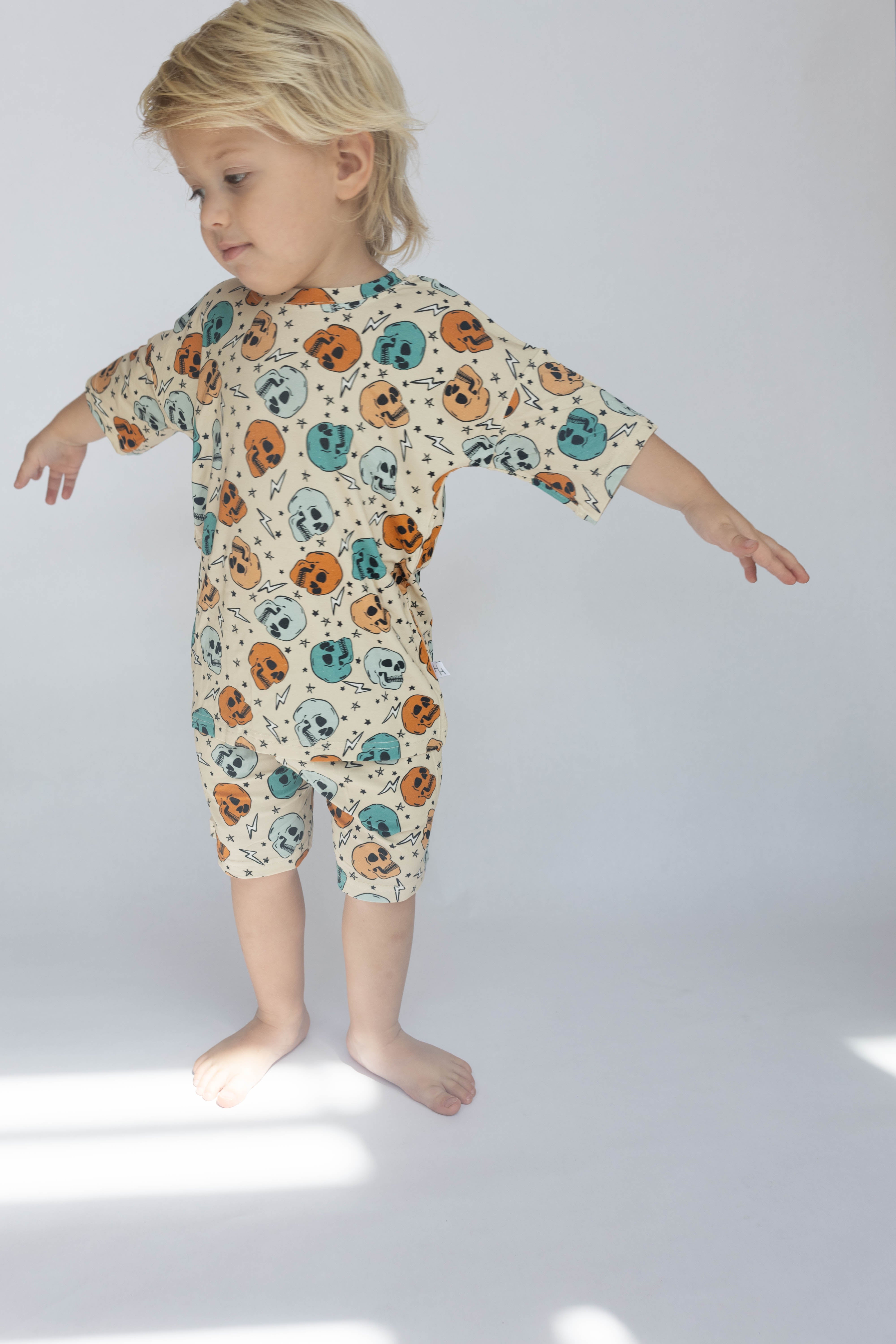 Skulls Boy's Casual Set