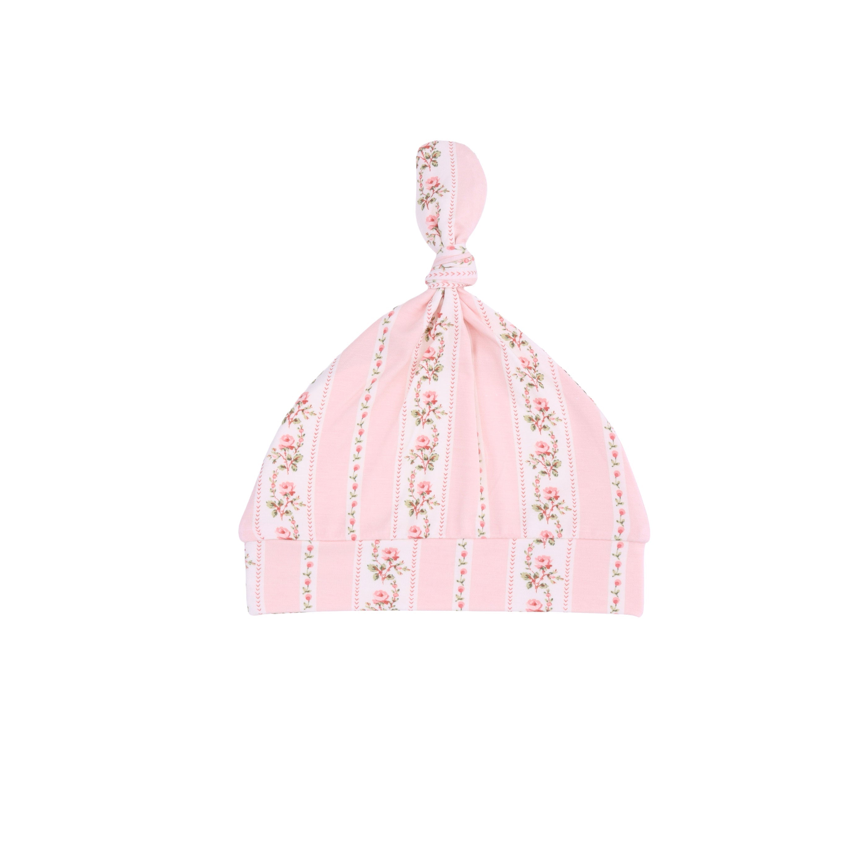 Antoinette Stripe - Kimono Gown And Knotted Hat